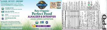Garden Of Life Raw Organic Perfect Food Alkalizer & Detoxifier Lemon - Ginger - whole food supplement