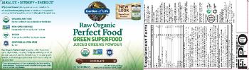 Garden Of Life Raw Organic Perfect Food Chocolate - whole food supplement