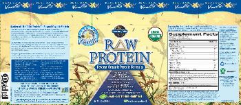 Garden Of Life RAW Protein Vanilla - raw food supplement
