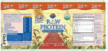 Garden Of Life Raw Protein Vanilla Spiced Chai - raw food supplement
