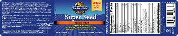 Garden Of Life Super Seed - whole food supplement