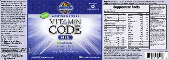 Garden Of Life Vitamin Code Men - raw food supplement