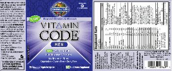 Garden Of Life Vitamin Code Men - raw food supplement