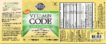 Garden Of Life Vitamin Code Raw B-Complex - raw food supplement