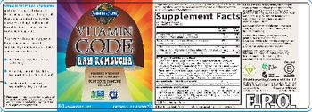 Garden Of Life Vitamin Code RAW Kombucha - supplement