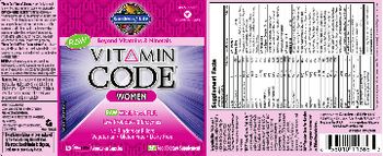Garden Of Life Vitamin Code Women - raw food supplement