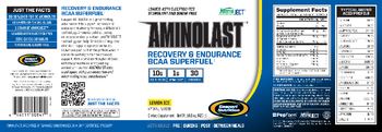 Gaspari Nutrition AminoLast Lemon Ice - supplement