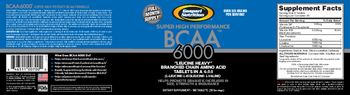 Gaspari Nutrition BCAA 6000 - supplement