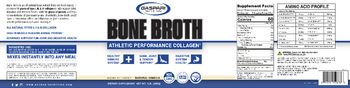 Gaspari Nutrition Bone Broth Natural Vanilla - supplement