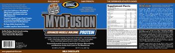 Gaspari Nutrition Gaspari's MyoFusion Milk Chocolate - supplement
