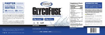 Gaspari Nutrition GlycoFuse Unflavored - supplement