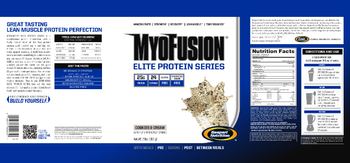 Gaspari Nutrition MyoFusion Elite Protein Series Cookies & Cream - 