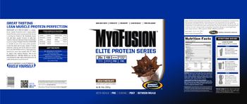 Gaspari Nutrition MyoFusion Elite Protein Series Milk Chocolate - 