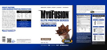 Gaspari Nutrition MyoFusion Elite Protein Series Milk Chocolate - 