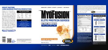 Gaspari Nutrition MyoFusion Elite Protein Series Peanut Butter Cookie Dough - 
