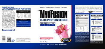 Gaspari Nutrition MyoFusion Elite Protein Series Strawberries & Cream - 