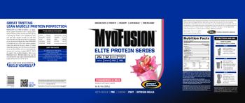 Gaspari Nutrition MyoFusion Elite Protein Series Strawberries Cream - 
