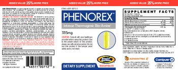 Gaspari Nutrition Phenorex - supplement