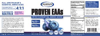 Gaspari Nutrition Proven EAAs Blueberry Acai - supplement