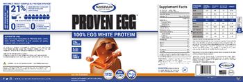 Gaspari Nutrition Proven Egg 100% Egg White Protein Salted Caramel - supplement