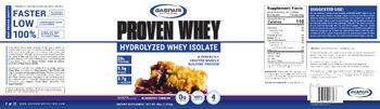 Gaspari Nutrition Proven Whey Blueberry Cobbler - supplement