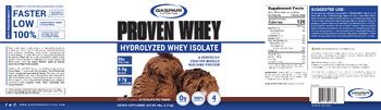 Gaspari Nutrition Proven Whey Chocolate Ice Cream - supplement