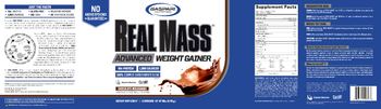 Gaspari Nutrition Real Mass Chocolate Milkshake - supplement