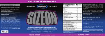 Gaspari Nutrition SizeOn Grape Cooler - supplement
