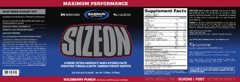 Gaspari Nutrition SizeOn Wildberry Punch - supplement