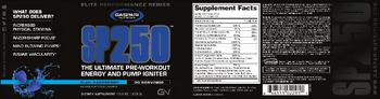 Gaspari Nutrition SP250 Blue Raspberry - supplement