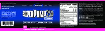Gaspari Nutrition SuperPump 250 Country Life Pink Lemonade - supplement