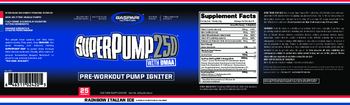 Gaspari Nutrition SuperPump 250 Rainbow Italian Ice - supplement