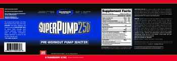Gaspari Nutrition SuperPump 250 Strawberry Kiwi - supplement