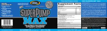 Gaspari Nutrition SuperPump Blue Raspberry Ice - supplement