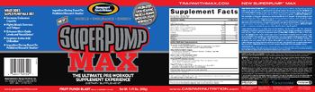 Gaspari Nutrition SuperPump Max Fruit Punch Blast - supplement