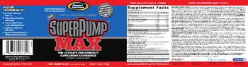 Gaspari Nutrition SuperPump Max Fruit Punch Blast - supplement