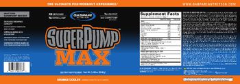 Gaspari Nutrition SuperPump MAX Orange Cooler - supplement