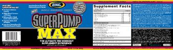 Gaspari Nutrition SuperPump Max Raspberry Lemonade - supplement