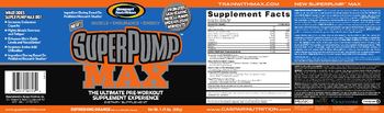 Gaspari Nutrition SuperPump Max Refreshing Orange - supplement