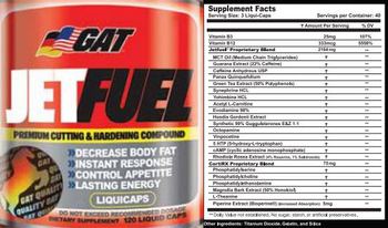 GAT Jetfuel - supplement