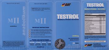 GAT Testrol Anabolic & Potency Activator - supplement