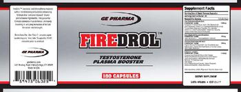 GE Pharma FireDrol - supplement