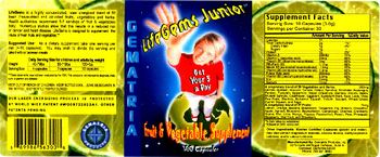 Gematria LifeGems Junior - fruit vegetable supplement