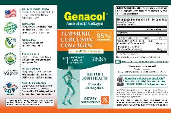Genacol Genacol Turmeric Curcumin Collagen - supplement