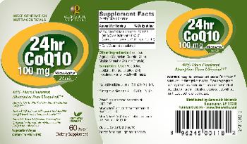 Genceutic Naturals 24hr CoQ10 100 mg - supplement