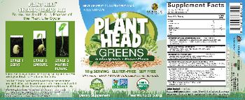 Genceutic Naturals Plant Head Organic Greens Mix - supplement