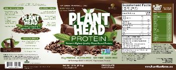 Genceutic Naturals Plant Head Protein Chocolate - supplement