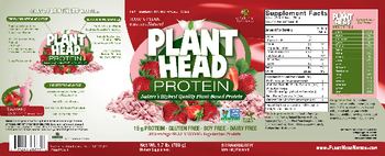 Genceutic Naturals Plant Head Protein Strawberry - supplement