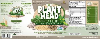 Genceutic Naturals Plant Head Protein Unflavored - supplement