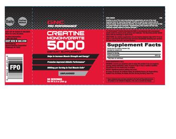 General Nutrition Corporation Creatine Monohydrate 5000 Unflavored - supplement